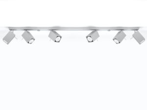 miniaturka Lampy Stalowe Industrialne 6 Żarówek MELIA 6L