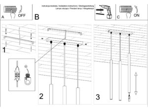 miniaturka Nowoczesna Lampa z Stali PERSEO 3