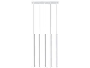 miniaturka Biała Lampa z Stali PERSEO 5