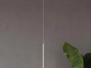 miniaturka Biała Lampa z Stali PERSEO 5