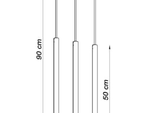 miniaturka Nowoczesna Lampa z Stali PERSEO 3