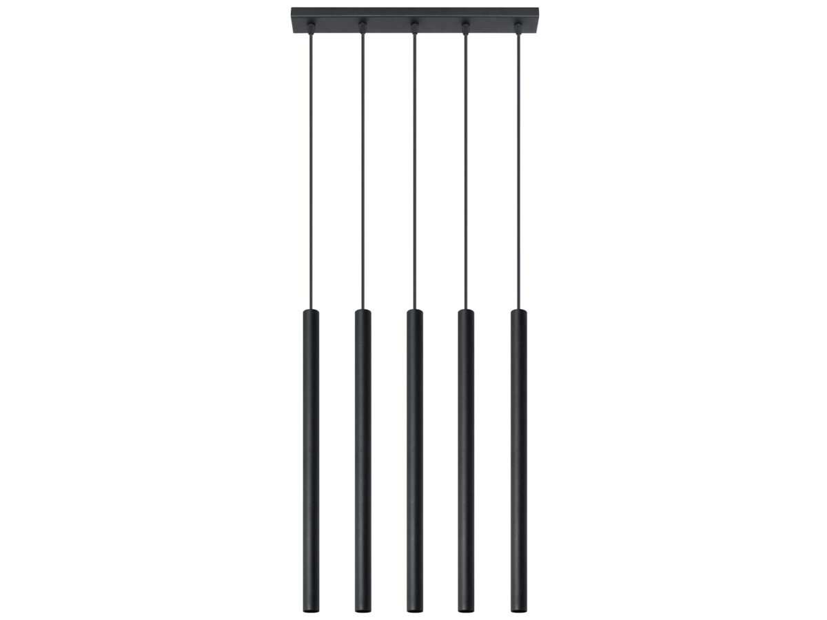 Biała Lampa z Stali PERSEO 5