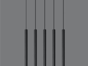 miniaturka Biała Lampa z Stali PERSEO 5