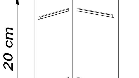Kinkiet Mały Wielokolorowy Aluminiowy VENTO - obrazek 19