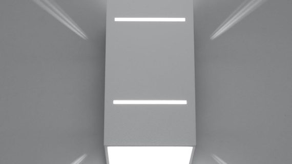 Kinkiet Mały Wielokolorowy Aluminiowy VENTO - obrazek 9