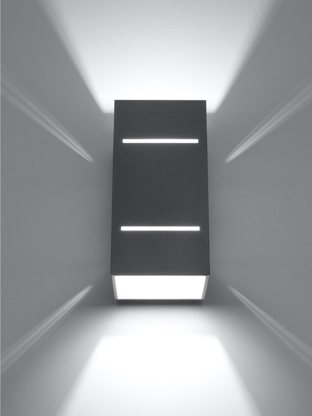 Kinkiet Mały Wielokolorowy Aluminiowy VENTO - obrazek 3
