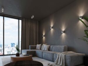 miniaturka Surowy Kinkiet Industrialny OCEANUS