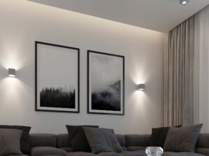 miniaturka Kinkiet QUARK beton Skandynawski