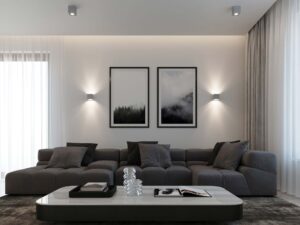 miniaturka Kinkiet QUARK beton Skandynawski