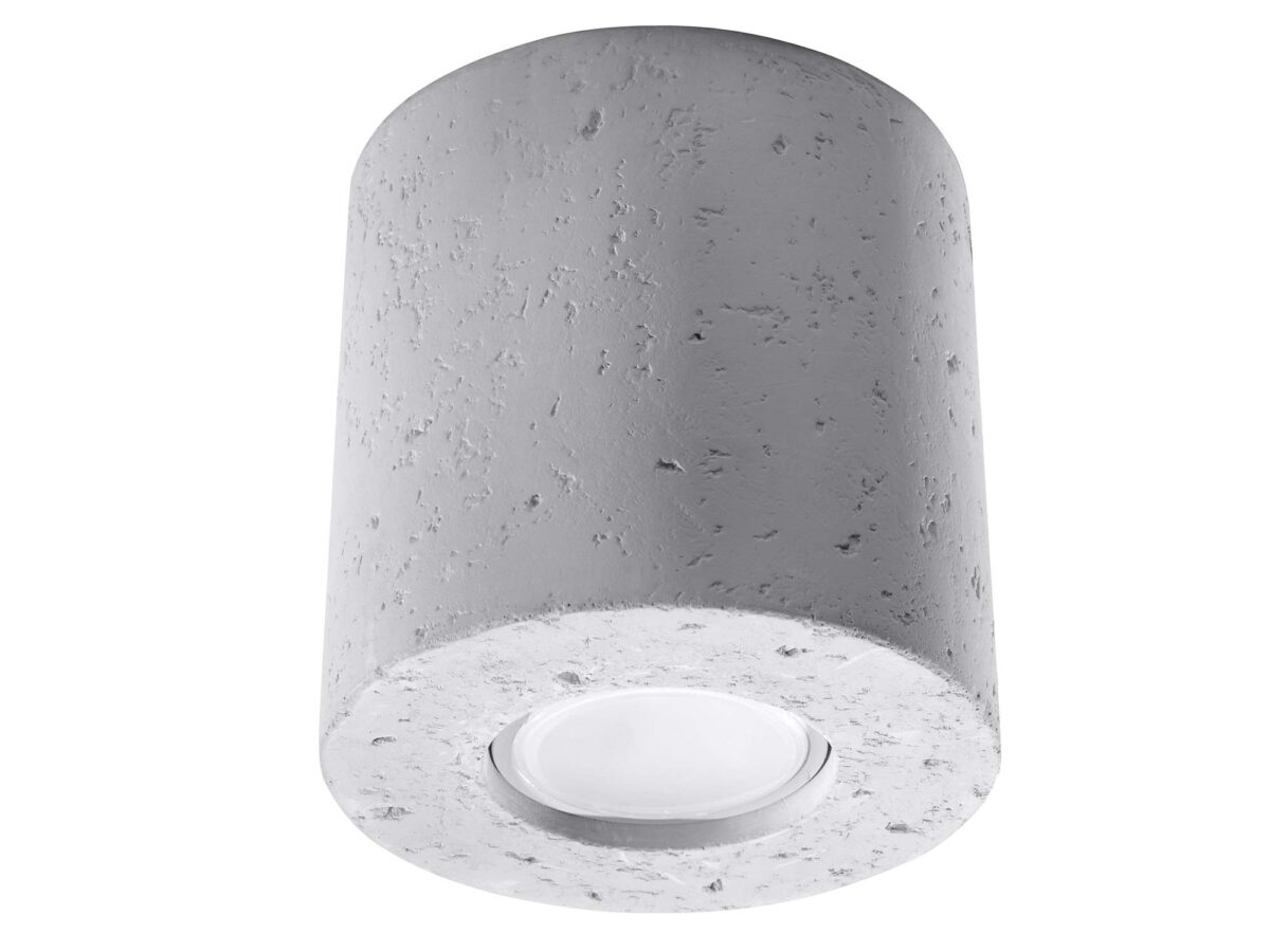 Plafon OCEANUS Szary Beton