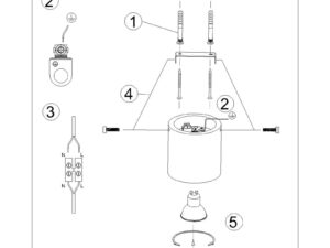 miniaturka Plafon OCEANUS Szary Beton