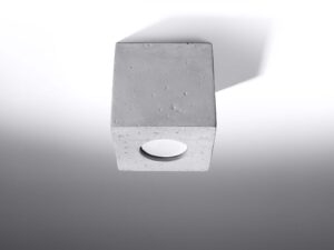 miniaturka Nowoczesny i Nietypowy Plafon QUARK beton