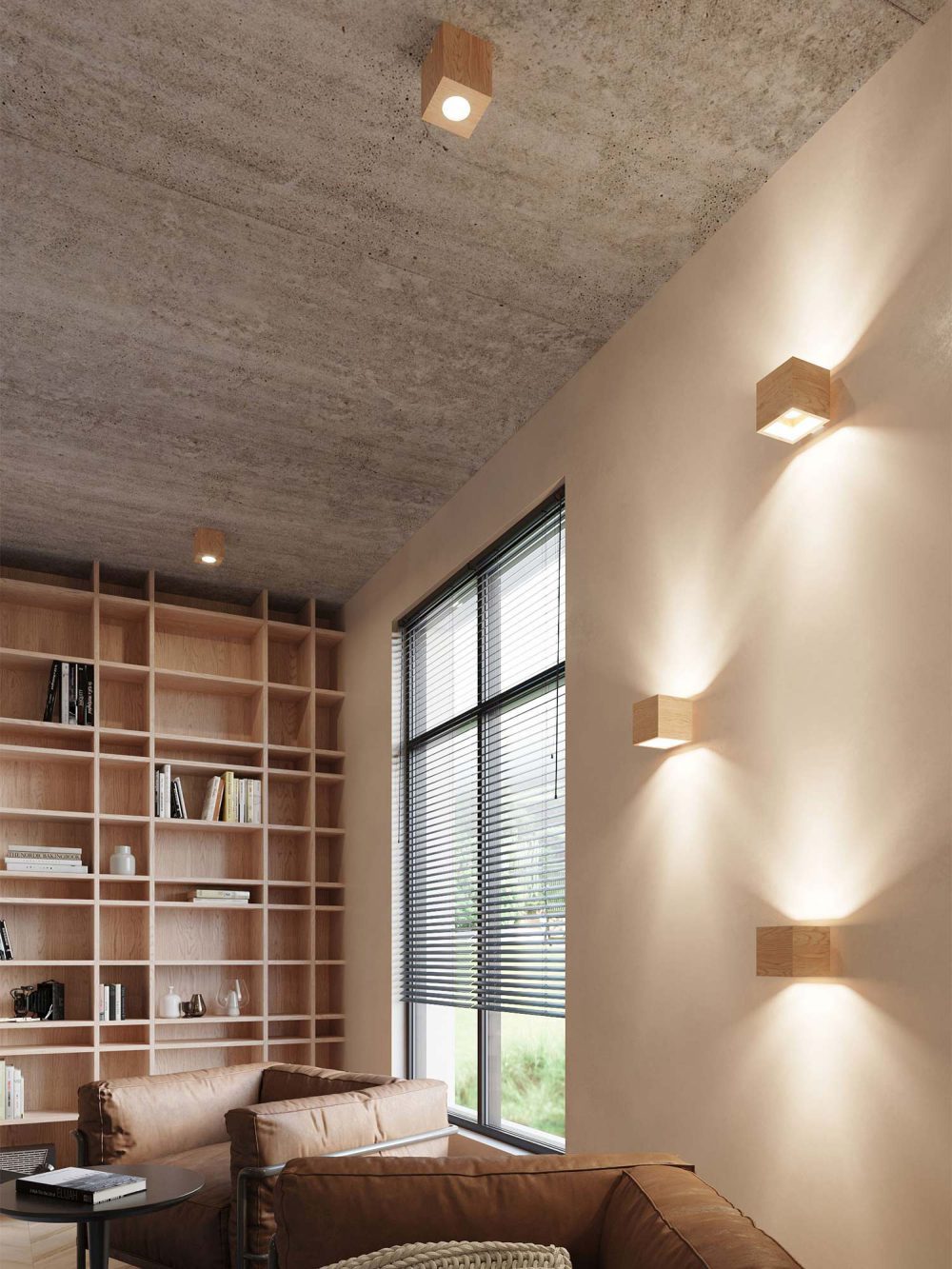 Elegancki Plafon QUARK naturalne drewno - obrazek 5