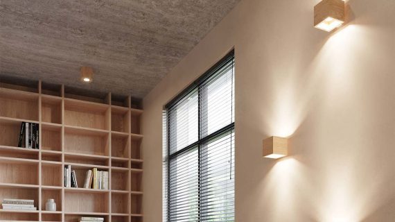 Elegancki Plafon QUARK naturalne drewno - obrazek 5