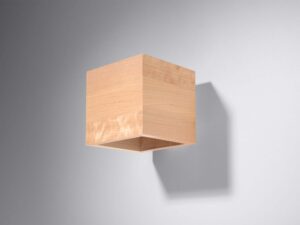 miniaturka Skandynawski Kinkiet QUARK Drewno