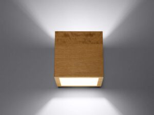 miniaturka Skandynawski Kinkiet QUARK Drewno