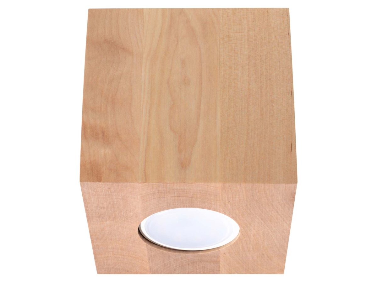 Elegancki Plafon QUARK naturalne drewno