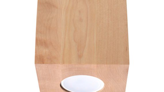 Elegancki Plafon QUARK naturalne drewno