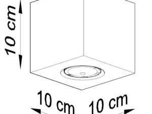 miniaturka Elegancki Plafon QUARK naturalne drewno