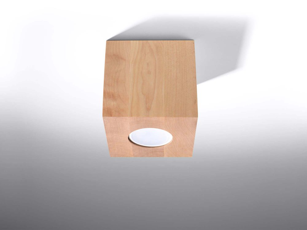 Elegancki Plafon QUARK naturalne drewno - obrazek 3
