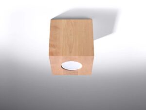 miniaturka Elegancki Plafon QUARK naturalne drewno