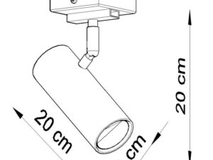 miniaturka Elegancki i minimalistyczny Plafon LUMIO 1