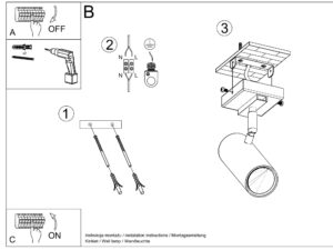 miniaturka Elegancki i minimalistyczny Plafon LUMIO 1