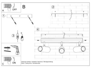 miniaturka Ponadczasowy i praktyczny Plafon LUMIO 3