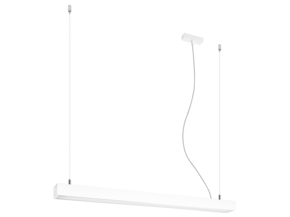 Nowoczesna Lampa Wisząca Biała PINNE 90 - obrazek 8