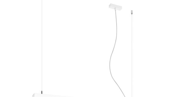 Nowoczesna Lampa Wisząca Biała PINNE 90 - obrazek 8