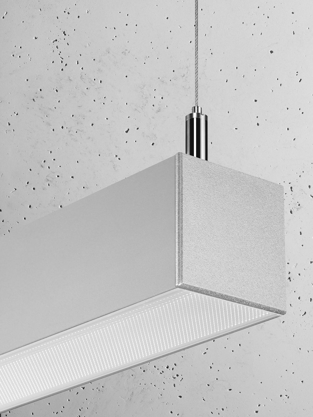 Nowoczesna Lampa Wisząca Biała PINNE 90 - obrazek 4