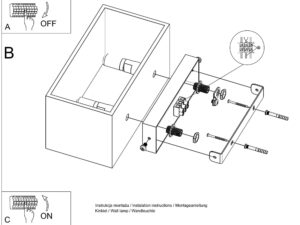 miniaturka Kinkiet QUARK MAXI z Aluminium