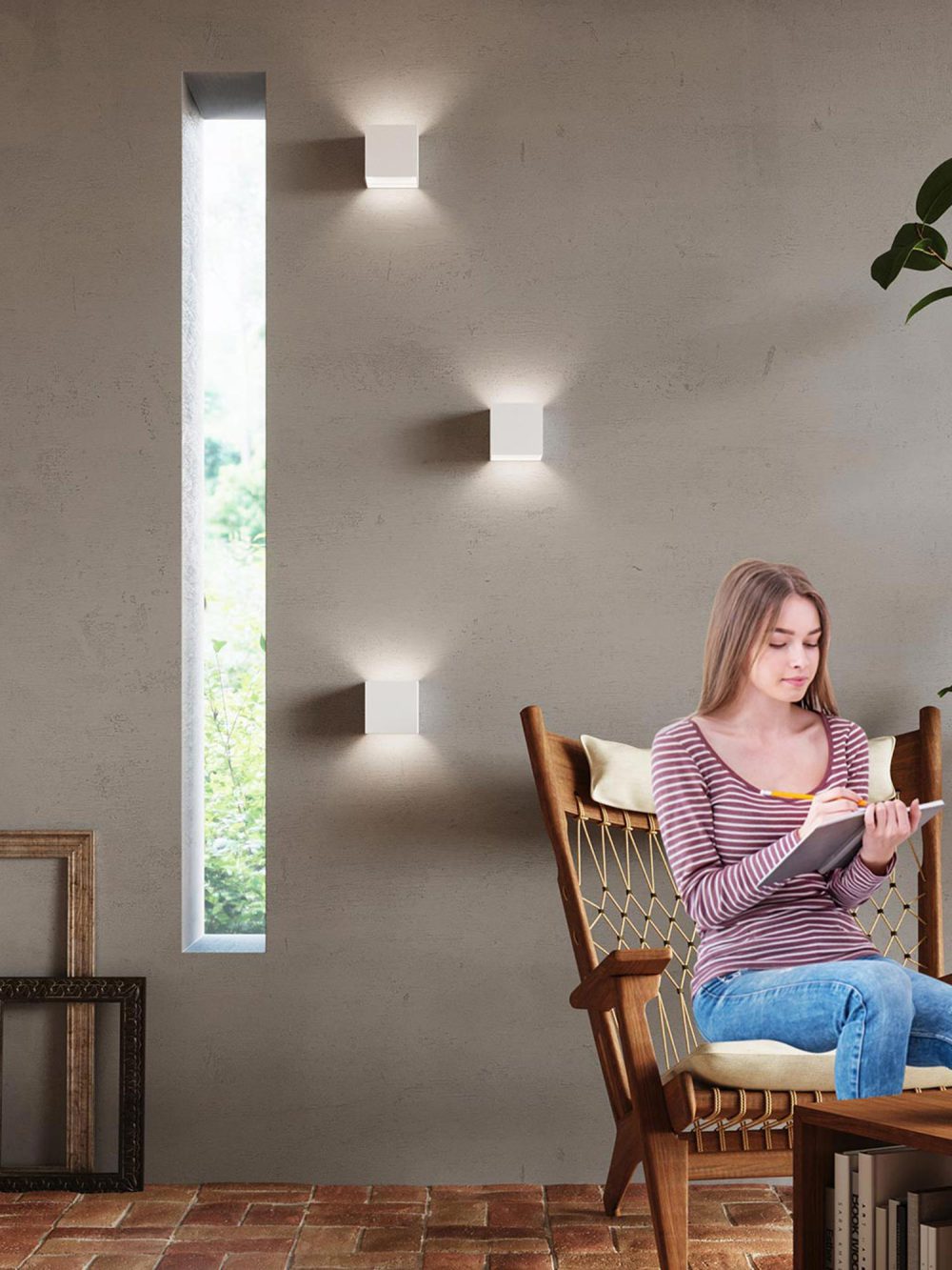 Elegancki Kinkiet Kwadratowy LUXOR LED IP54 - obrazek 9