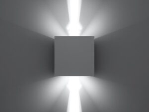 miniaturka Elegancki Kinkiet Kwadratowy LUXOR LED IP54