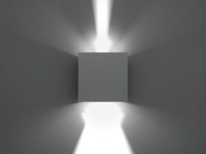 miniaturka Elegancki Kinkiet Kwadratowy LUXOR LED IP54