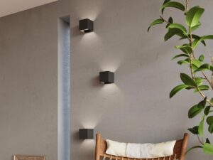 miniaturka Elegancki Kinkiet Kwadratowy LUXOR LED IP54