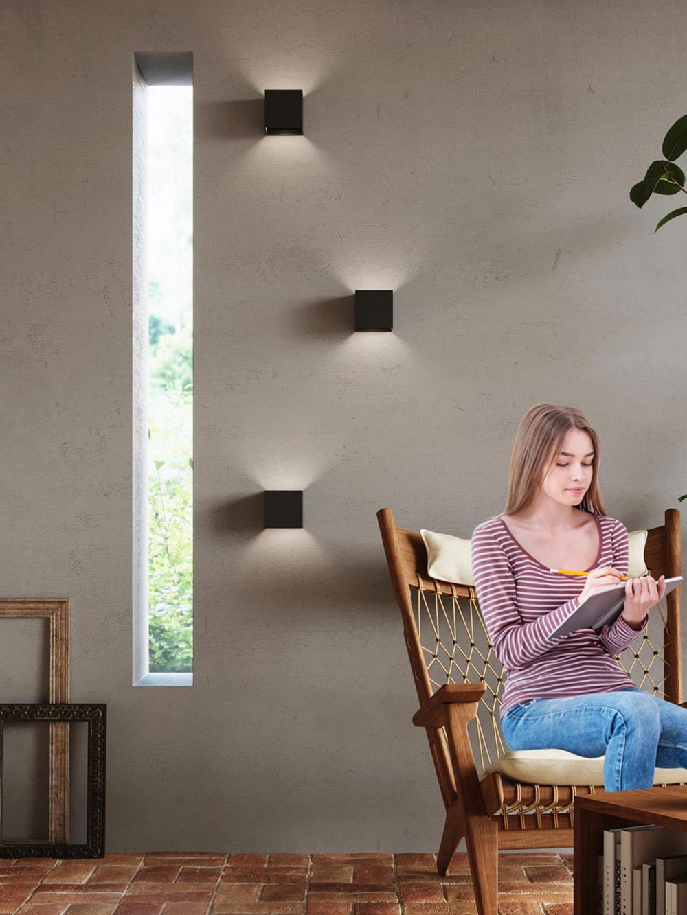 Elegancki Kinkiet Kwadratowy LUXOR LED IP54 - obrazek 19