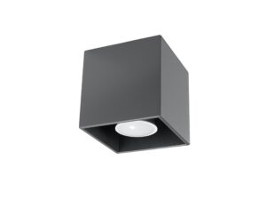 miniaturka Uniwersalny Plafon QUARK 1 w Kolorze Antracytu