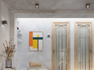 miniaturka Uniwersalny Plafon QUARK 1 w Kolorze Antracytu