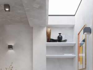 miniaturka Uniwersalny Plafon QUARK 1 w Kolorze Antracytu