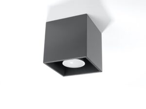 miniaturka Uniwersalny Plafon QUARK 1 w Kolorze Antracytu