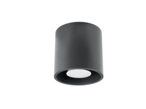 miniaturka Plafon z Cylindrycznym Kloszem OCEANUS 1 Antracyt