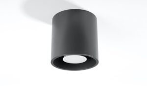 miniaturka Plafon z Cylindrycznym Kloszem OCEANUS 1 Antracyt