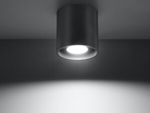 miniaturka Plafon z Cylindrycznym Kloszem OCEANUS 1 Antracyt