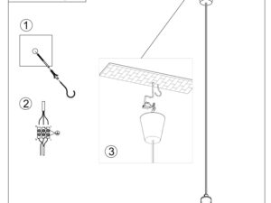 miniaturka KROMA 1 Lampa PVC Biały Styl Minimalistyczny