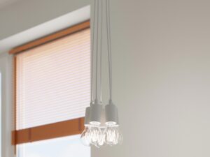 miniaturka KROMA 1 Lampa PVC Biały Styl Minimalistyczny