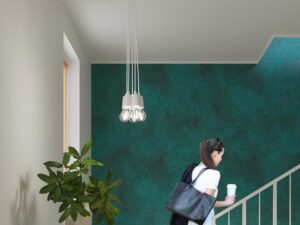 miniaturka Lampa Wisząca KROMA 5 Biały Styl Minimalistyczny