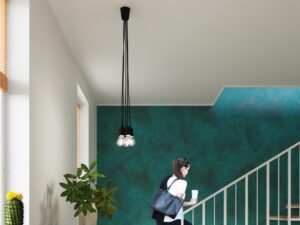 miniaturka KROMA 1 Lampa PVC Biały Styl Minimalistyczny