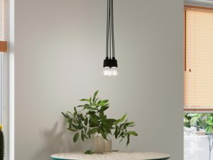 miniaturka Lampa Wisząca KROMA 5 Biały Styl Minimalistyczny