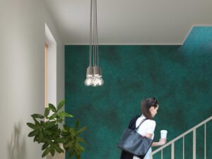 miniaturka Lampa Wisząca KROMA 5 Biały Styl Minimalistyczny